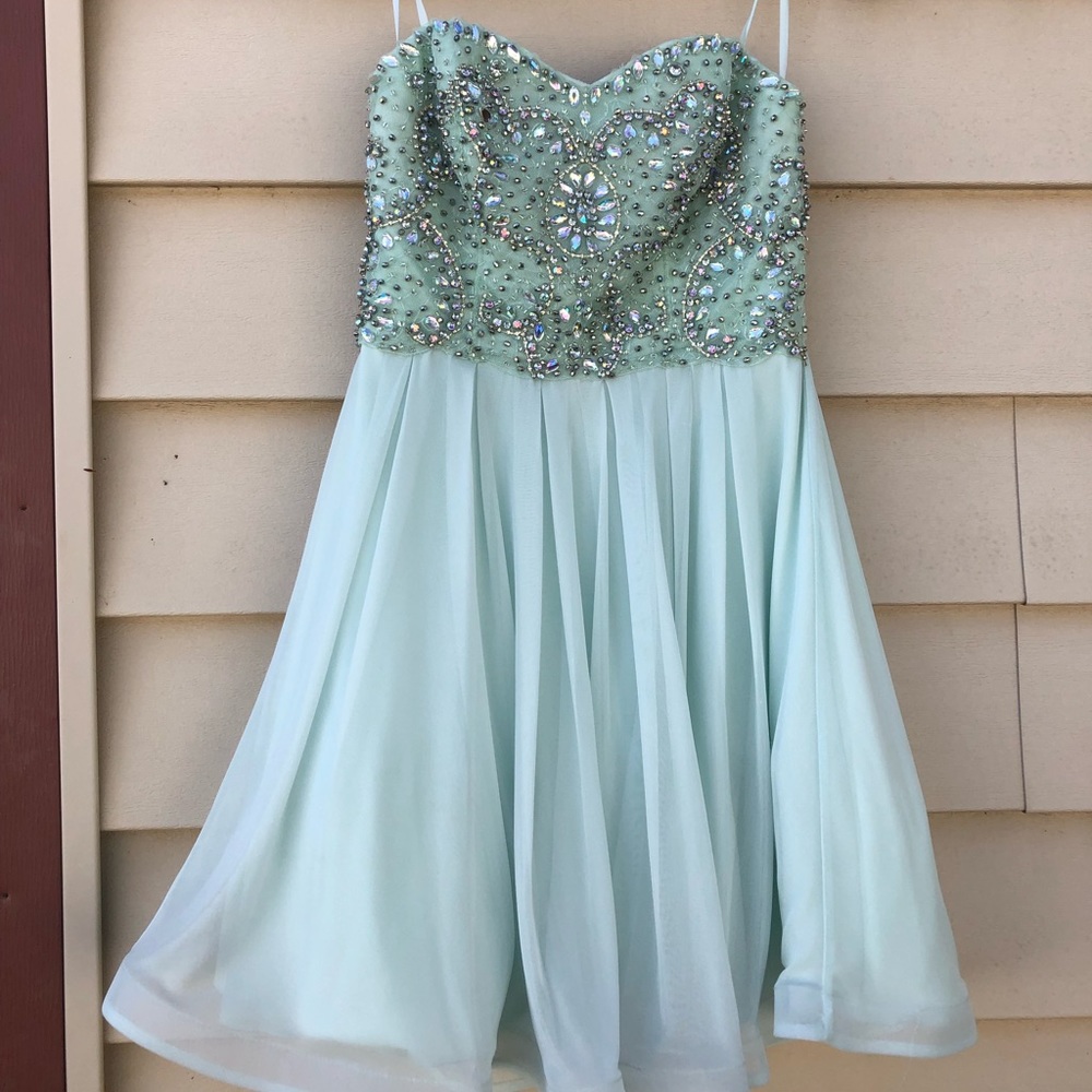 Adorable mint green/ turquoise dress